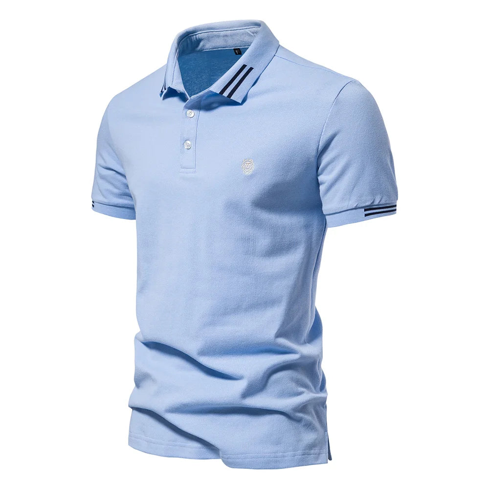Polo Masculina Empresarial